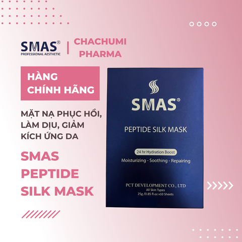 SMAS Peptide Silk Mask - Mặt nạ phục hồi da làm dịu, giảm kích ứng da