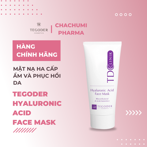 Mặt nạ HA cấp ẩm và phục hồi da Tegoder Hyaluronic Acid face mask 50ml