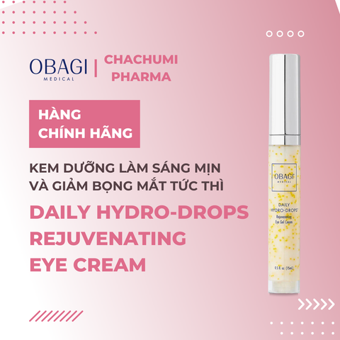 Daily Hydro-Drops® Rejuvenating Eye Gel Cream 15ml - Kem dưỡng mắt trẻ hóa