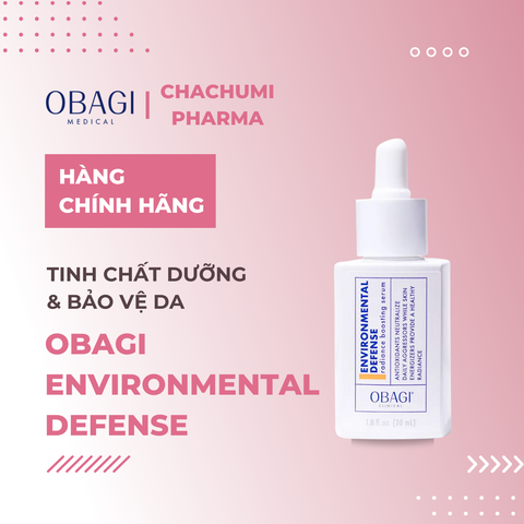 Obagi Clinical Environmental Defense Radiance Boosting 30ml - Tinh Chất Dưỡng & Bảo Vệ Da Khỏi Các Tác Nhân Môi Trường