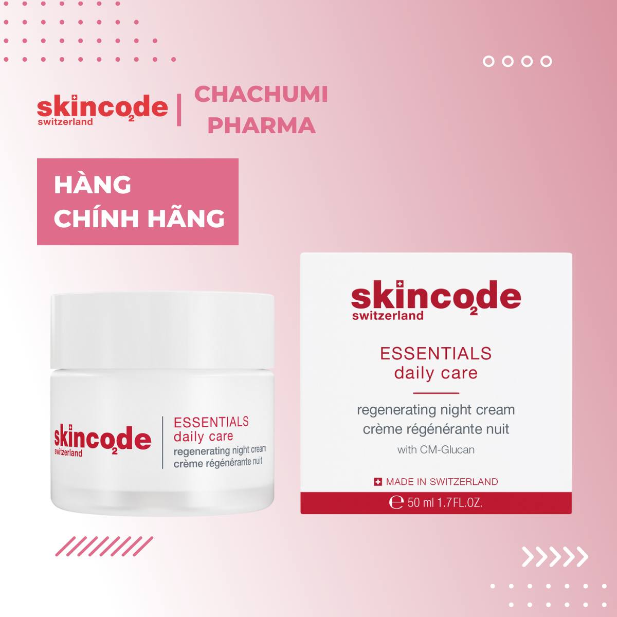 Skincode Regenerating Night  Cream - Kem tái tạo và trẻ hóa da ban đêm