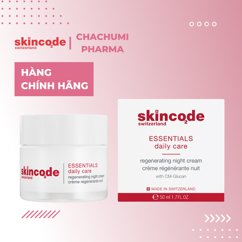 Skincode Regenerating Night  Cream - Kem tái tạo và trẻ hóa da ban đêm