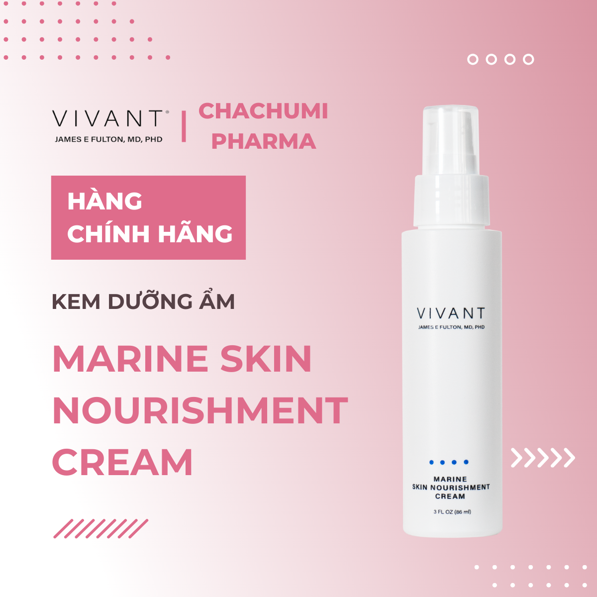 Vivant Marine Skin Nourishment Cream - Kem dưỡng ẩm