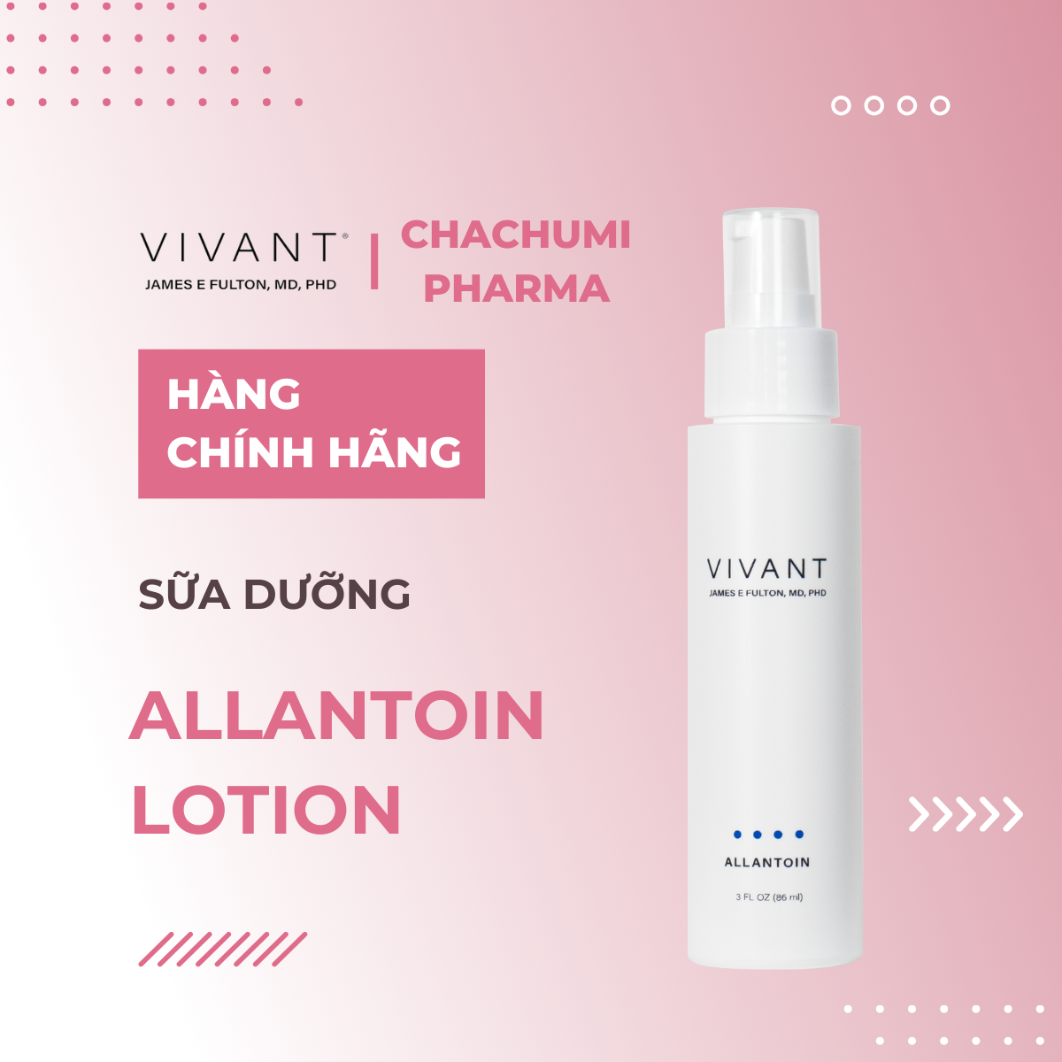 Vivant Allantion Sedating & Hydrating Lotion - Sữa dưỡng