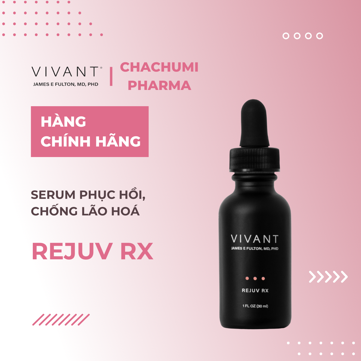 Vivant Rejuv RX - Serum phục hồi, chống lão hoá