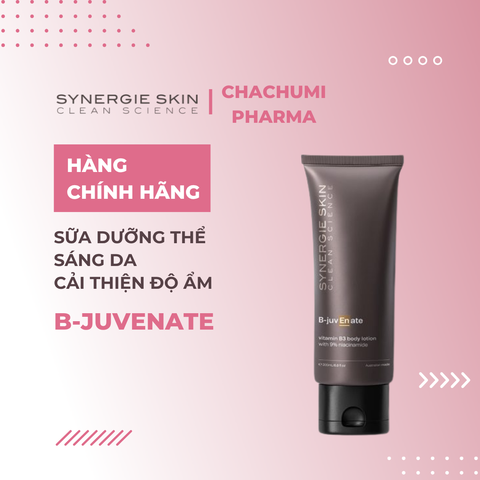Synergie Skin B-JuvEnate – Sữa dưỡng thể Niacinamide 9% làm sáng & đều màu da 200ml