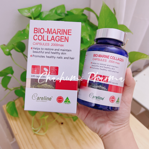 BIO MARINE COLLAGEN CARELINE Úc - VIÊN UỐNG ĐẸP DA