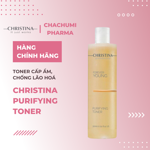 Christina Purifying Forever Young - Toner cấp ẩm chống lão hoá