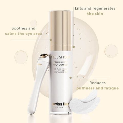 Swissline Cell Shock Cellular Eye Mask Complex - Mặt nạ tế bào trẻ hóa và săn chắc vùng da mắt