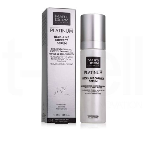 MartiDerm Platinum Neck Line Correct Serum - Tinh Chất Làm Săn Chắc & Trẻ Hoá Da Vùng Cổ