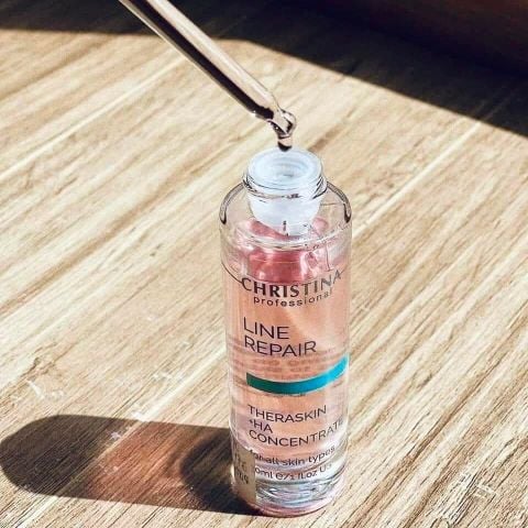 Christina Line Repair Theraskin+HA Concentrate - Serum Cấp Nước Trẻ Hóa Và Phục Hồi Da