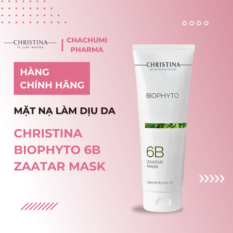 Mặt nạ Christina BioPhyto 6B Zaatar Mask làm dịu, kháng khuẩn da 250ml