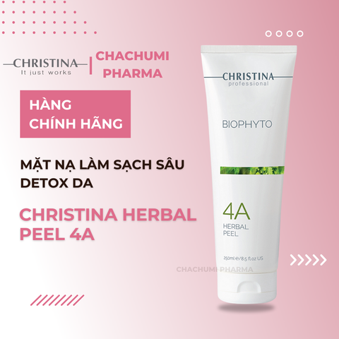 Christina Herbal Peel 4A - Mặt nạ thảo dược làm sạch sâu detox da