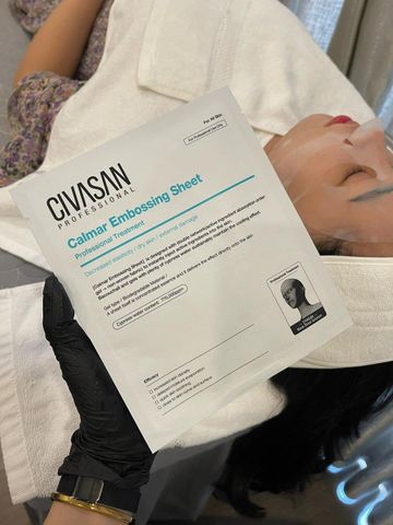 Civasan Calmar Embossing Mask - Mặt Nạ Siêu Cấp Nước - Căng Bóng - Phục Hồi - Làm Dịu Da