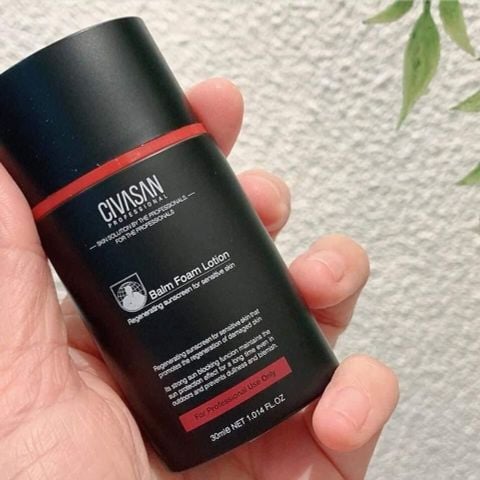 Civasan Damage Balm Foam Lotion SPF 50 30ml - Kem chống nắng bảo vệ da