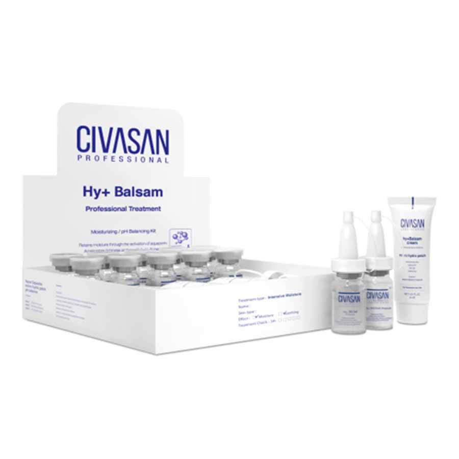 Civasan Hy+ Balsam Professional Treatment - Bộ sản phẩm phục hồi da