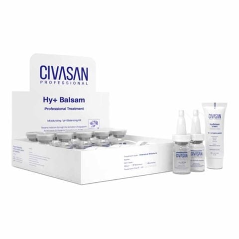Civasan Hy+ Balsam Professional Treatment - Bộ sản phẩm phục hồi da