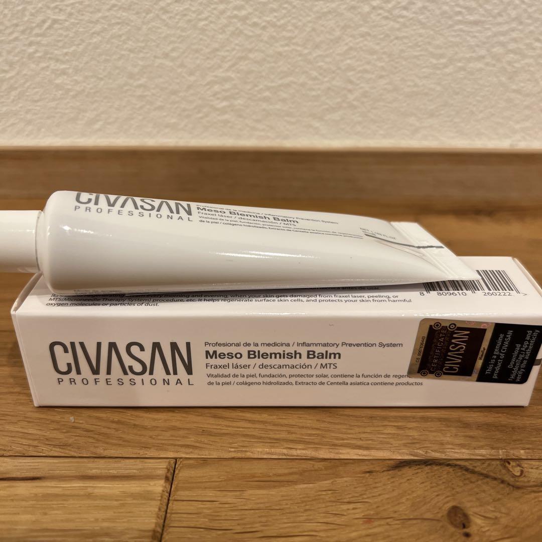 Civasan Meso Blemish Balm 35ml - Kem dưỡng phục hồi, nâng tone