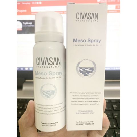 Civasan Meso Spray 60ml - Xịt Khoáng