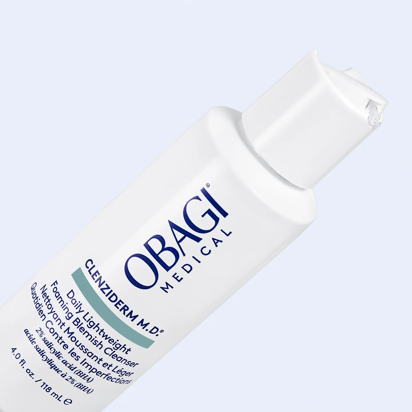Obagi Clenziderm M.D. Foaming Blemish - Sữa Rửa Mặt Giảm Mụn Chứa BHA 118ml