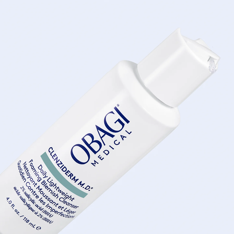Obagi Clenziderm M.D. Foaming Blemish - Sữa Rửa Mặt Giảm Mụn Chứa BHA 118ml