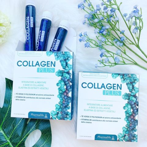Pharmalife Collagen Plus - Collagen Thủy Phân Chống Lão Hóa - hộp 10 ống