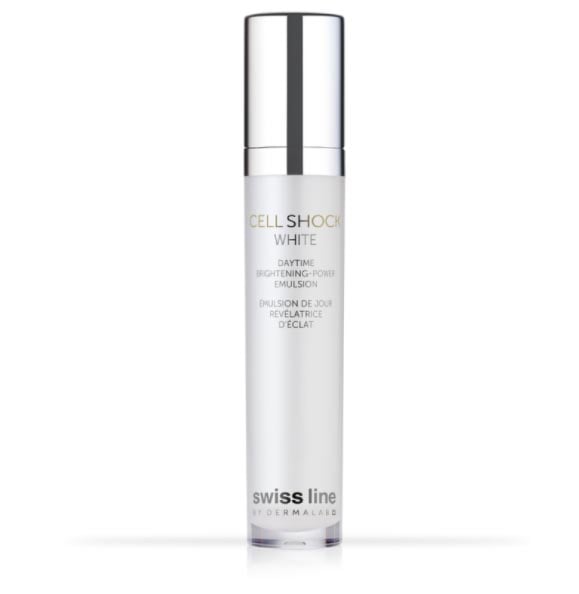 Swissline Cell Shock White Daytime Brightening-Power Emulsion - Nhũ tương trắng sáng đột phá da toàn diện cho ban ngày