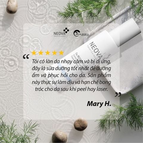 Neova Cu3 Recovery Lotion - Kem phục hồi da tổn thương sau laser, bỏng hay mesotherapy