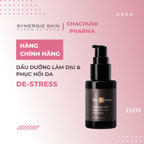 Synergie Skin De-Stress – Dầu dưỡng làm dịu da, giảm đỏ tức thì
