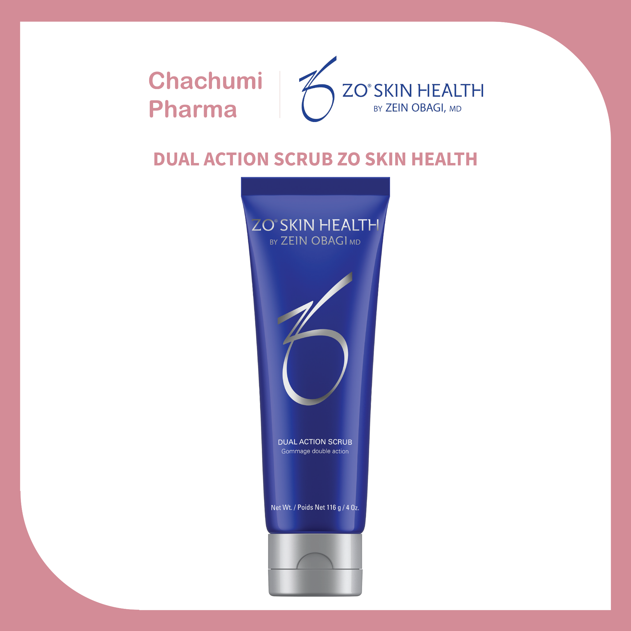 ZO SKIN HEALTH DUAL ACTION SCRUB - Kem tẩy da chết