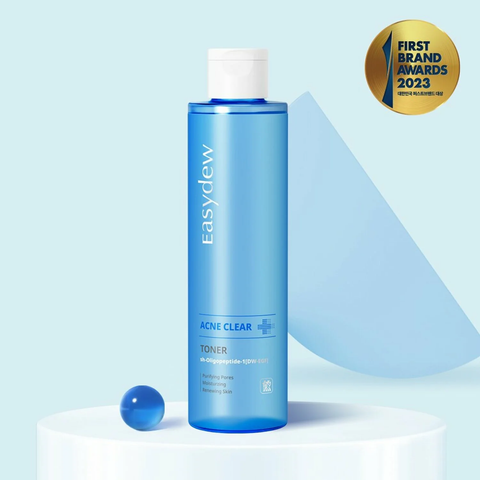 Easydew Acne Clear Toner - Sạch da, Tẩy Tế Bào Chết Nhẹ, Thông Thoáng Lỗ Chân Lông 200ml