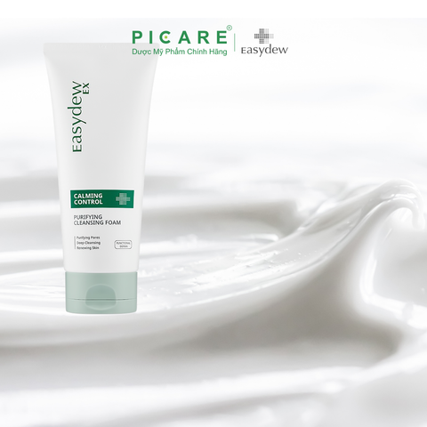 Easydew Ex Calming Control Purifying Cleansing Foam 150ml - Sữa rửa mặt phục hồi cho da dầu mụn