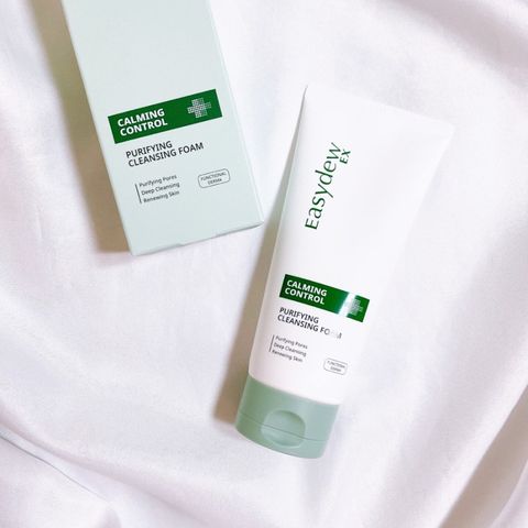 Easydew Ex Calming Control Purifying Cleansing Foam 150ml - Sữa rửa mặt phục hồi cho da dầu mụn