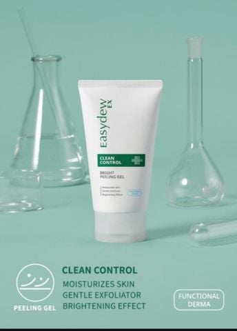 Easydew Ex Clean Control Bright Peeling Gel 120ml - Tẩy Tế Bào Chết Dành Cho Mọi Loại Da