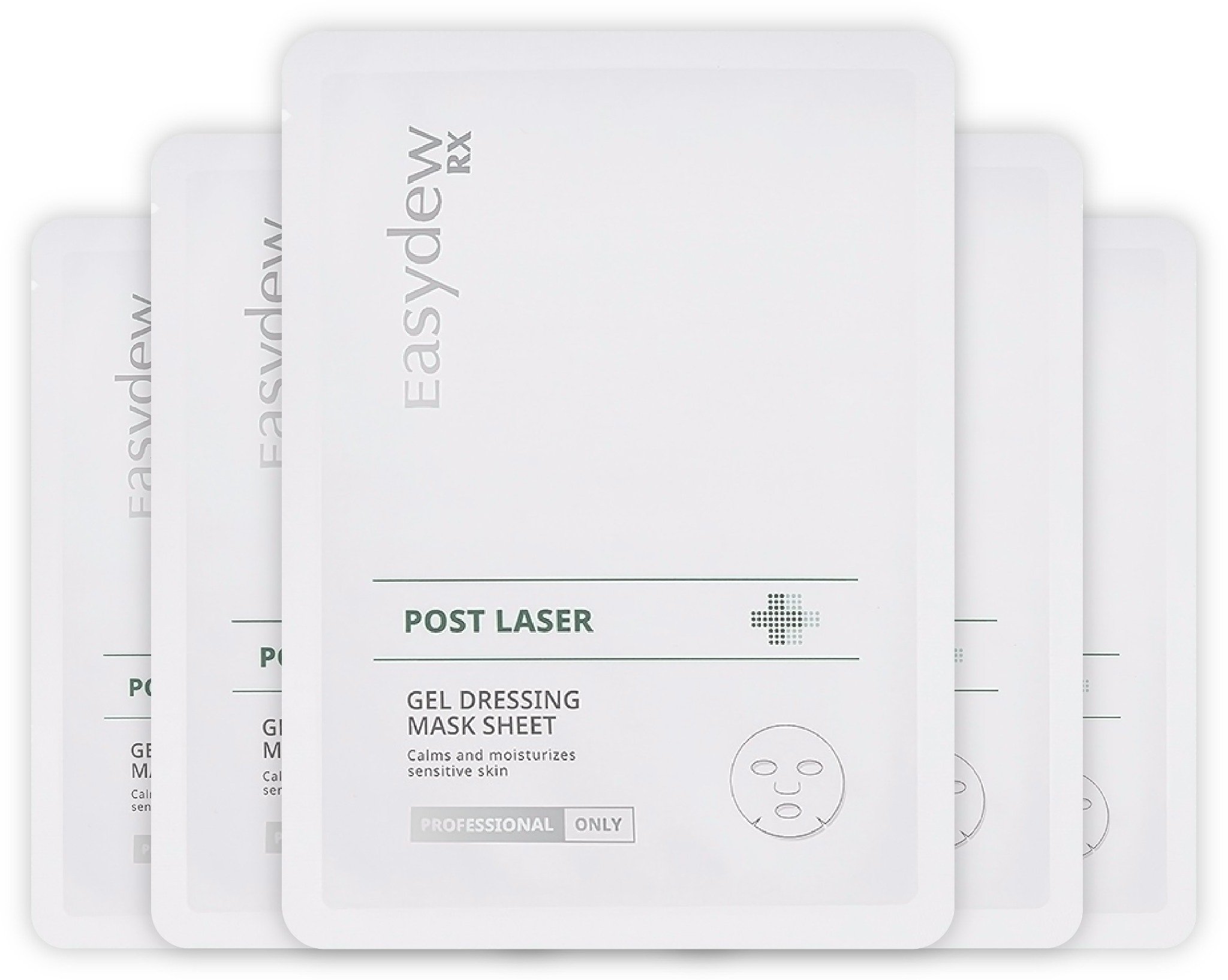Easydew Rx Post Laser Gel Dressing Mask Sheet - Mặt Nạ Phục Hồi, Giảm Kích Ứng