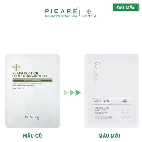 Easydew Rx Post Laser Gel Dressing Mask Sheet - Mặt Nạ Phục Hồi, Giảm Kích Ứng