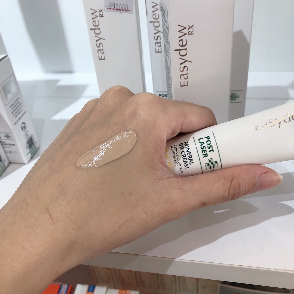 Easydew Rx Post Laser Mineral BB Cream SPF46 40ml - Kem Chống Nắng Trang Điểm Phục Hồi Da Sau Tổn Thương