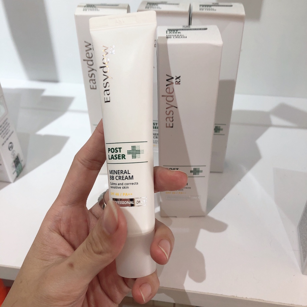 Easydew Rx Post Laser Mineral BB Cream SPF46 40ml - Kem Chống Nắng Trang Điểm Phục Hồi Da Sau Tổn Thương