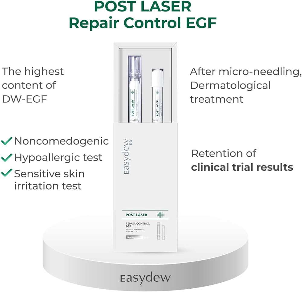 Easydew Rx Post Laser Repair Control EGF 10ml x 2 ống - Tinh chất EGF phục hồi da sau tổn thương