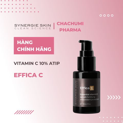 Synergie Skin Effica C – Serum Vitamin C ATIP 10% sáng da, chống oxy hóa 30ml