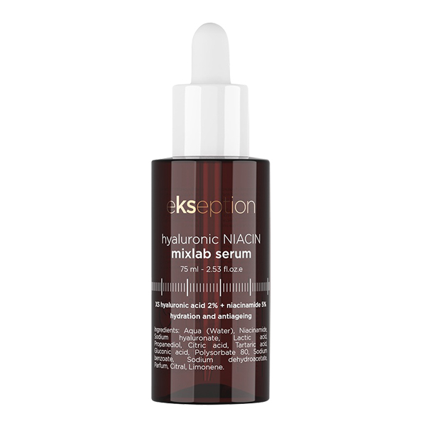 Tinh Chất Ekseption Hyaluronic Niacin Serum Niacinamide Giúp Giảm Mụn, Mờ Thâm 75ml