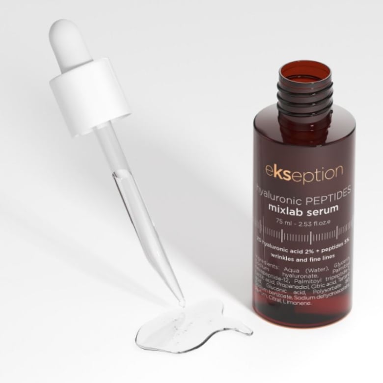 Tinh Chất Ekseption Hyaluronic Peptides Mixlab Serum Dưỡng Ẩm Và Giảm Nếp Nhăn 75ml
