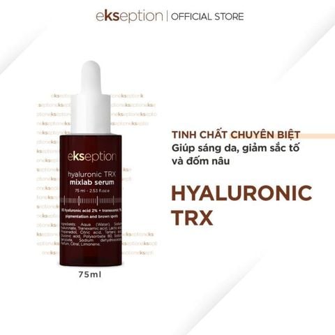 Tinh Chất Ekseption Hyaluronic TRX Mixlab Serum Dưỡng Sáng, Làm Mờ Sắc Tố Da 75ml