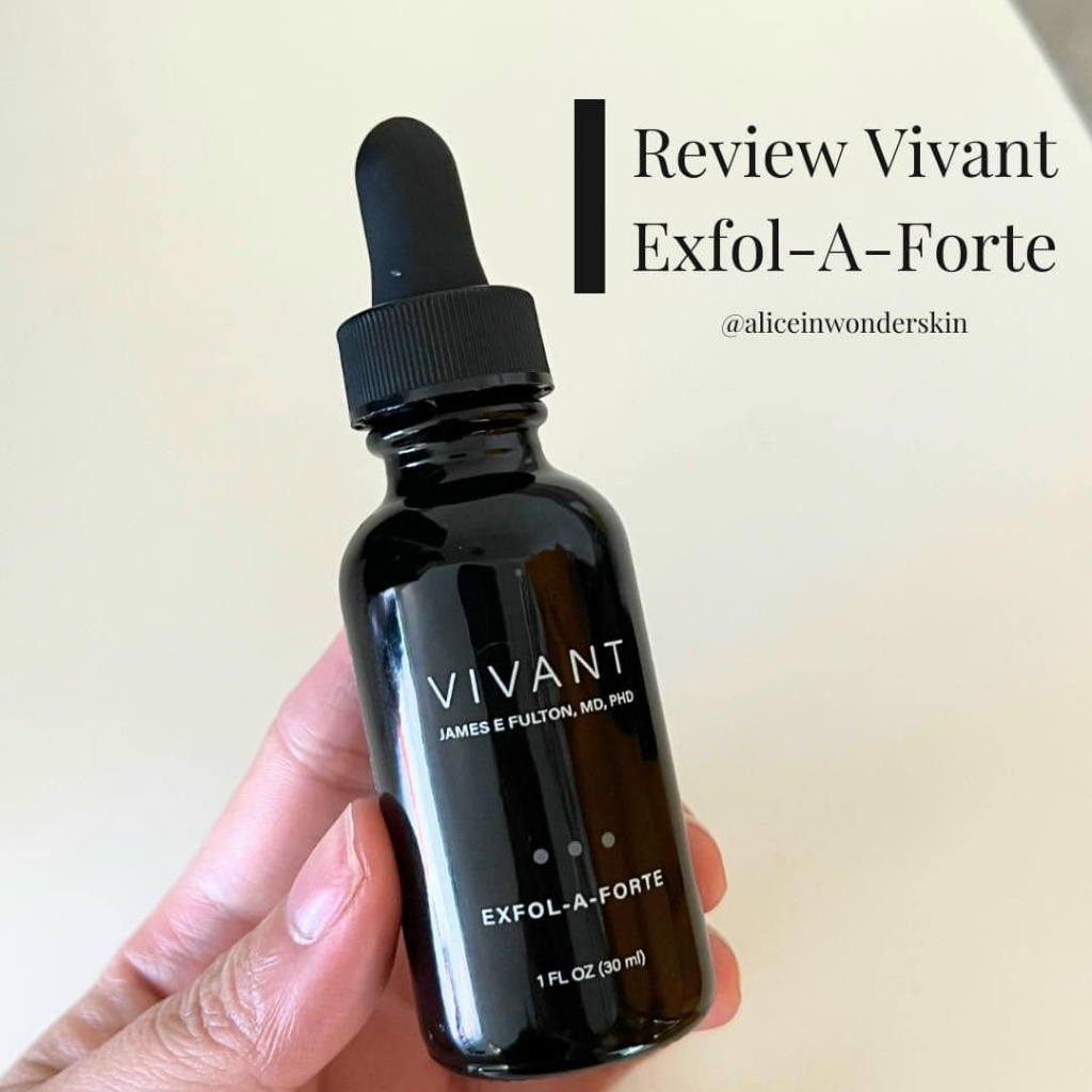 Vivant Skincare Exfol-A 29.6ml - Serum giảm nếp nhăn, sẹo mụn và tăng sắc tố