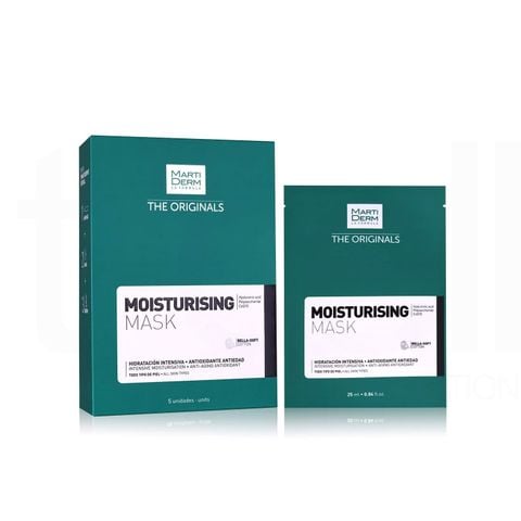 MartiDerm The Originals Moisturising Mask - Mặt nạ dưỡng ẩm da (25ml x 10 miếng)