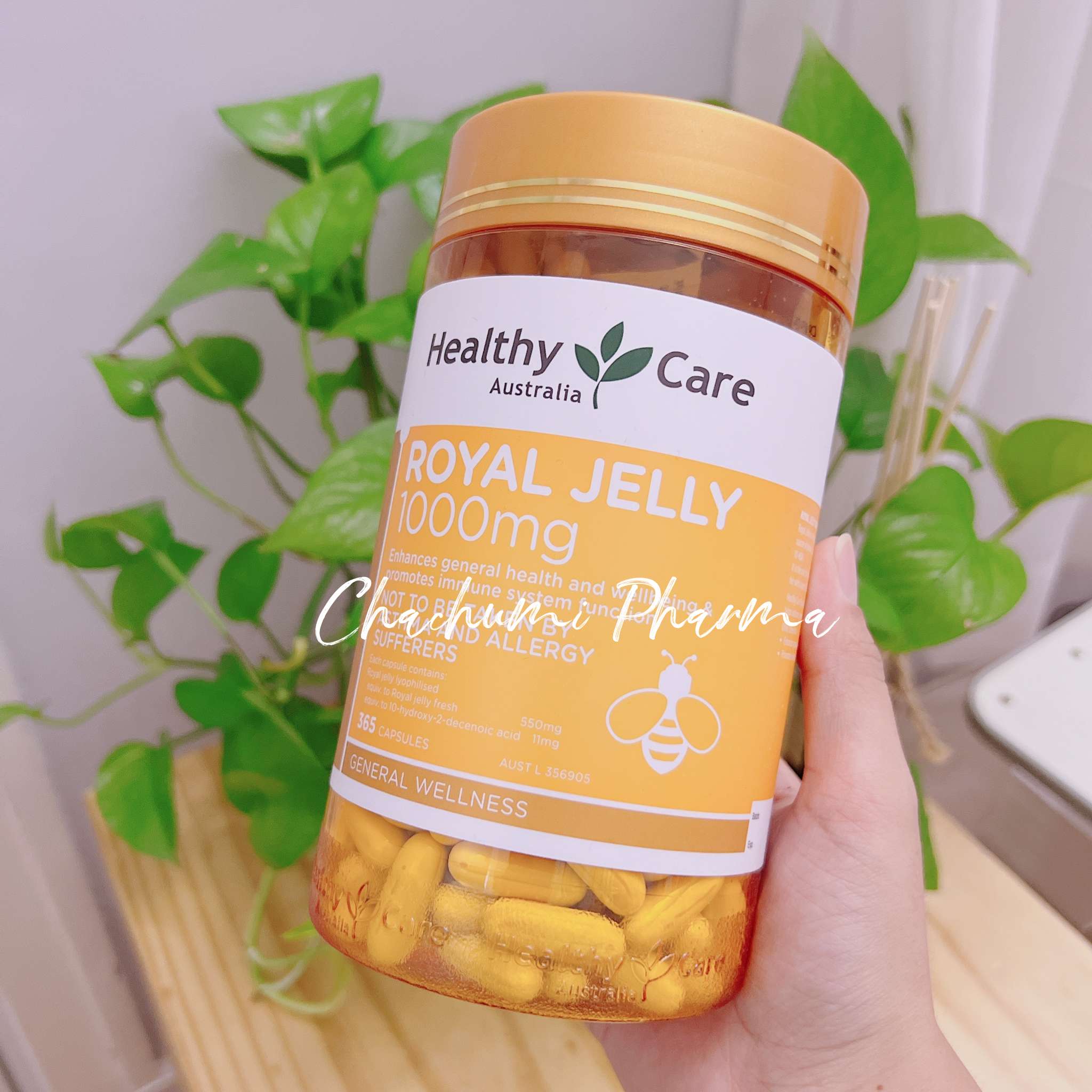 Healthy Care Royal Jelly - Sữa ong chúa 1000mg của Úc