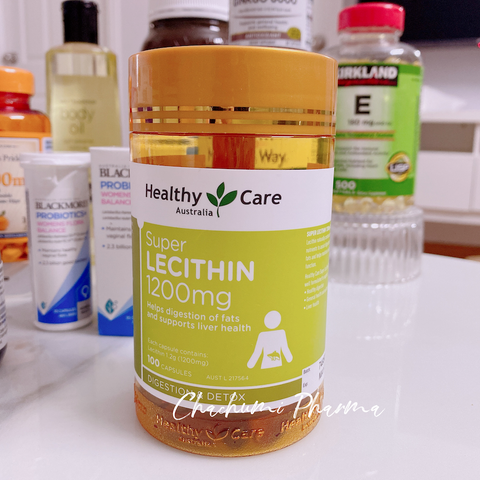 Healthy Care Super Lecithin 1200mg - Mầm đậu nành