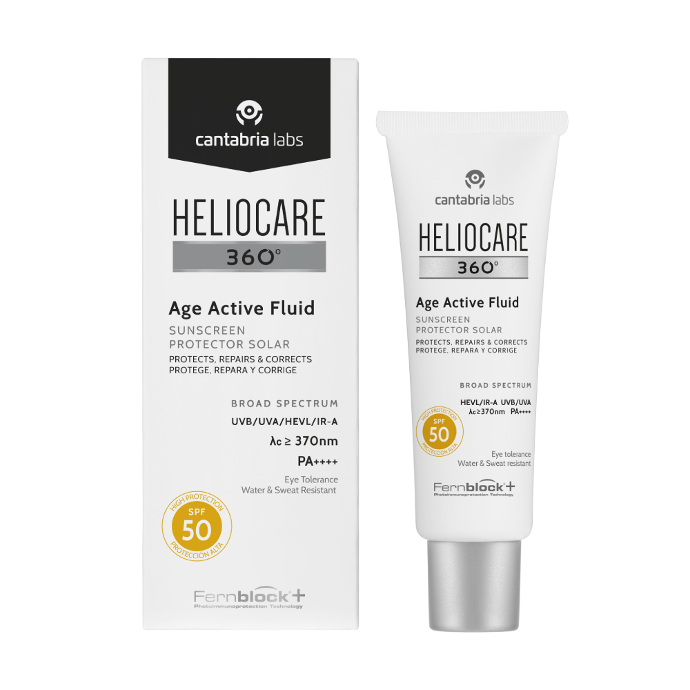 Heliocare Age Active Fluid 50ml - Kem chống nắng