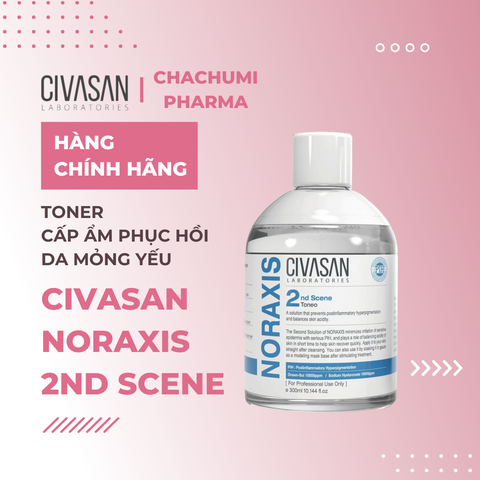 Toner Civasan Noraxis 2nd Scene – Cấp ẩm phục hồi da mỏng yếu
