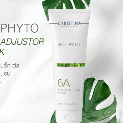 Christina Biophyto 6A Seb - Adjustor Mask, Mặt nạ Phục Hồi và Se Khít Lỗ Chân Lông 250ml